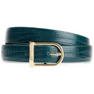 Sandro green leather belt
